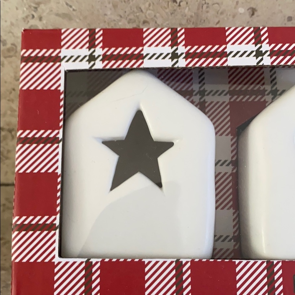 Rae Dunn Ceramic Tea Light Holders - Picture 2 of 5